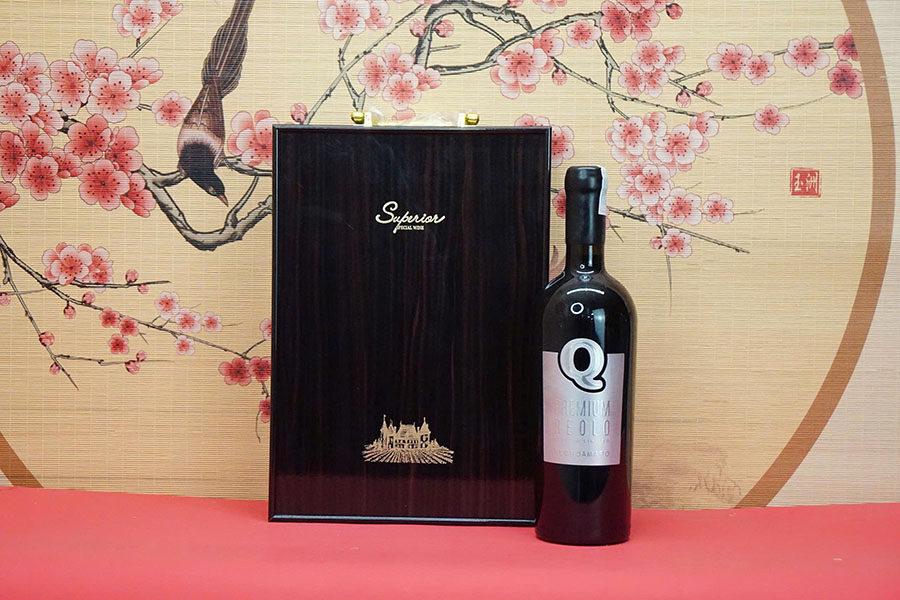 hộp quà tết 2026 rượu vang ý ms042