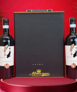 hộp quà tết 2026 rượu vang ý ms064