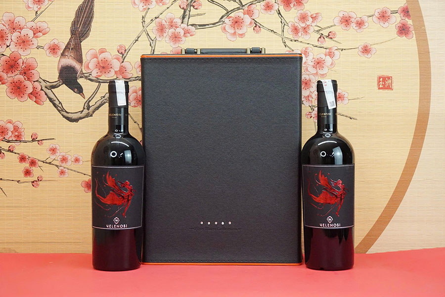 hộp quà tết 2026 rượu vang ý ms074