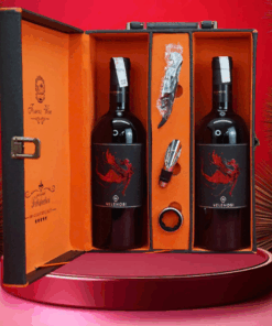 hộp quà tết 2026 rượu vang ý ms074