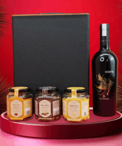 hộp quà tết 2026 rượu vang ý ms088