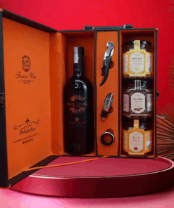 hộp quà tết 2026 – rượu vang ý ms094