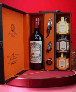 hộp quà tết 2026 – rượu vang ý ms098