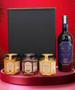 hộp quà tết 2026 – rượu vang ý ms116