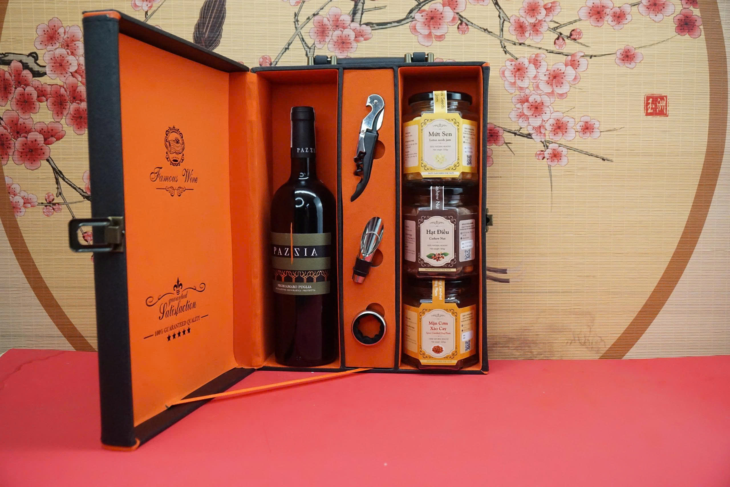hộp quà tết 2026 – rượu vang ý ms154