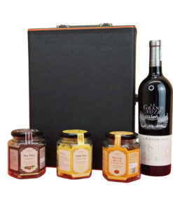 hộp quà tết 2026 vang pháp ms001