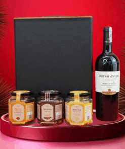 hộp quà tết 2026 – rượu vang ý ms122