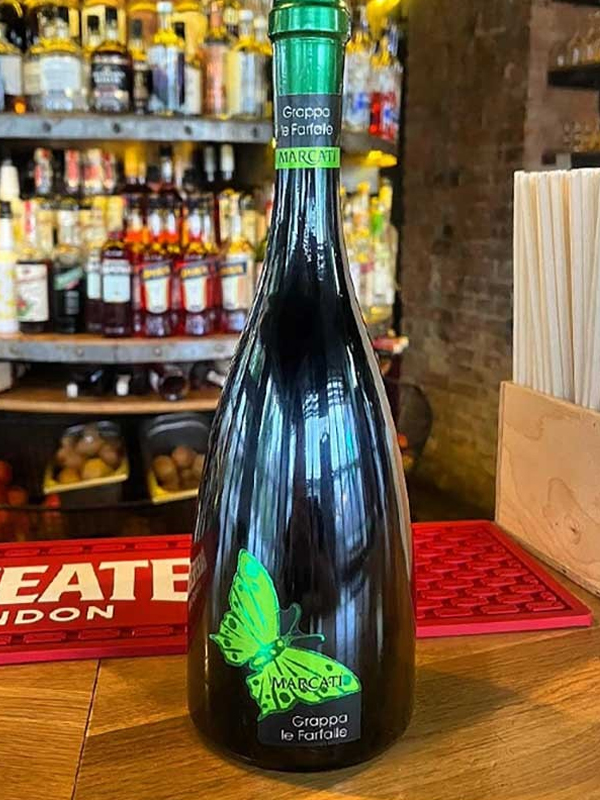 marcati grappa le farfalle 40% 700ml marcati grappa le farfalle 40% 700ml