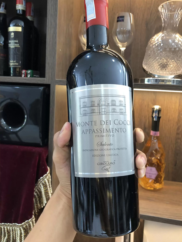 monte dei cocci appassimento primitivo vendemmia tardiva igp - limited ed
