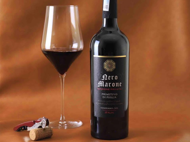 nero marone primitivo di salento igp
