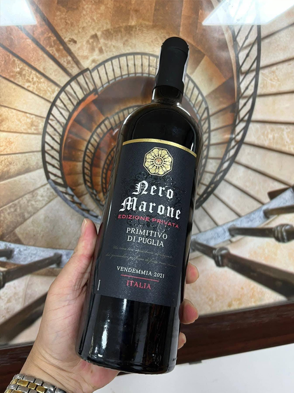 nero marone primitivo di salento igp
