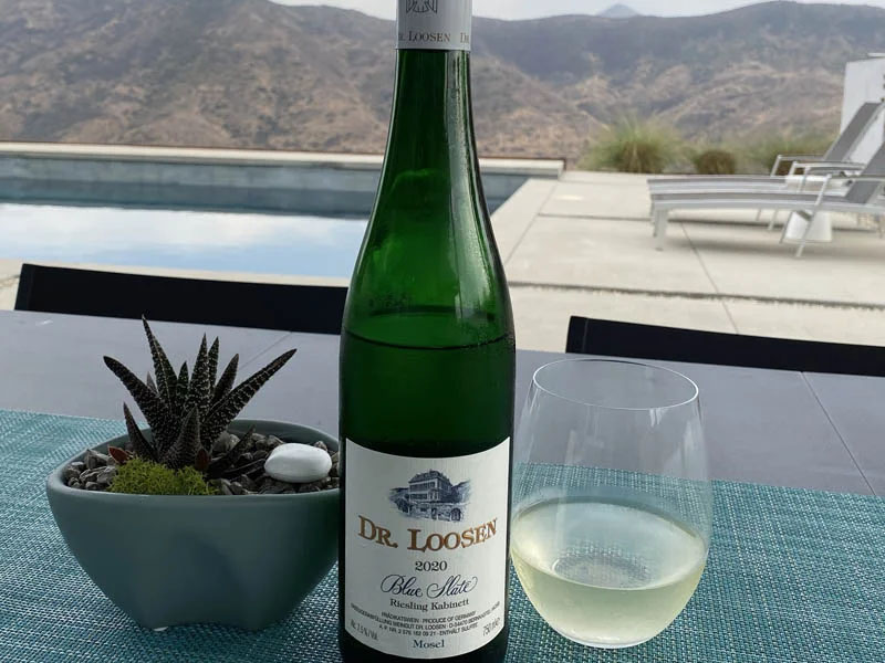 rượu vang dr. loosen blue slate riesling kabinett