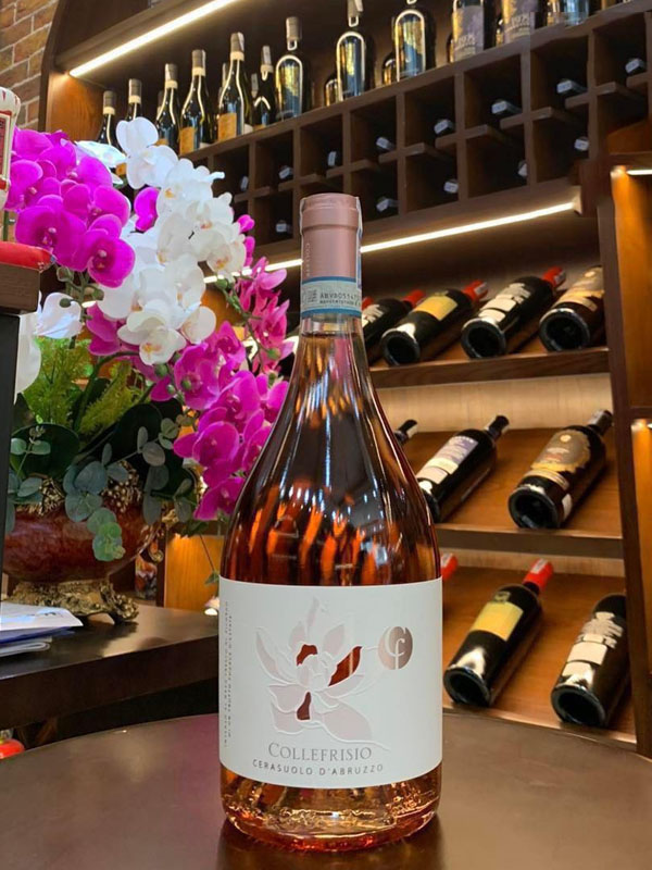 rượu vang cf collefrisio cerasuolo d’abruzzo