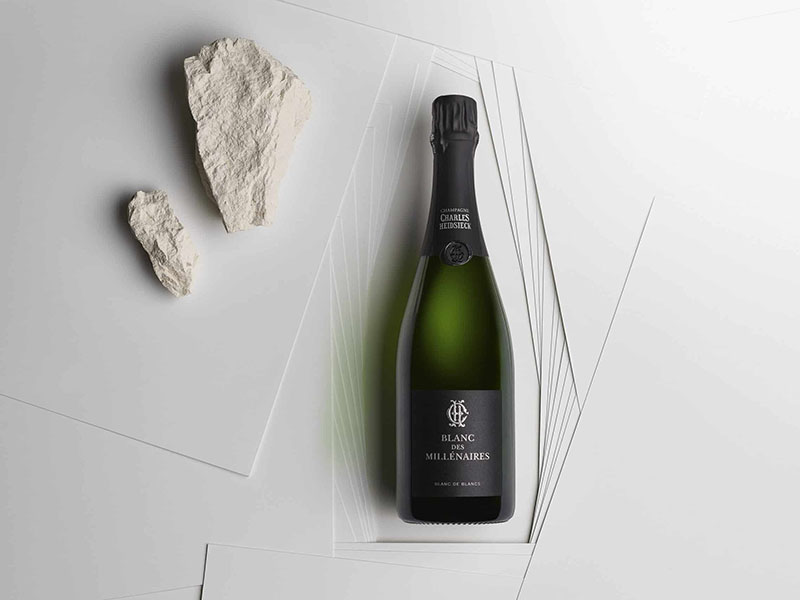 rượu vang champagne charles heidsieck blanc des millénaires 2007 rượu vang champagne charles heidsieck blanc des millénaires 2007