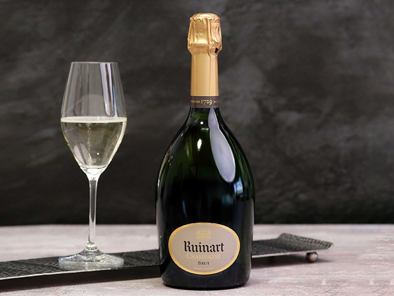 rượu vang champagne ruinart rosé brut