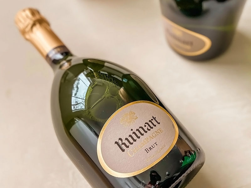 rượu vang champagne ruinart rosé brut