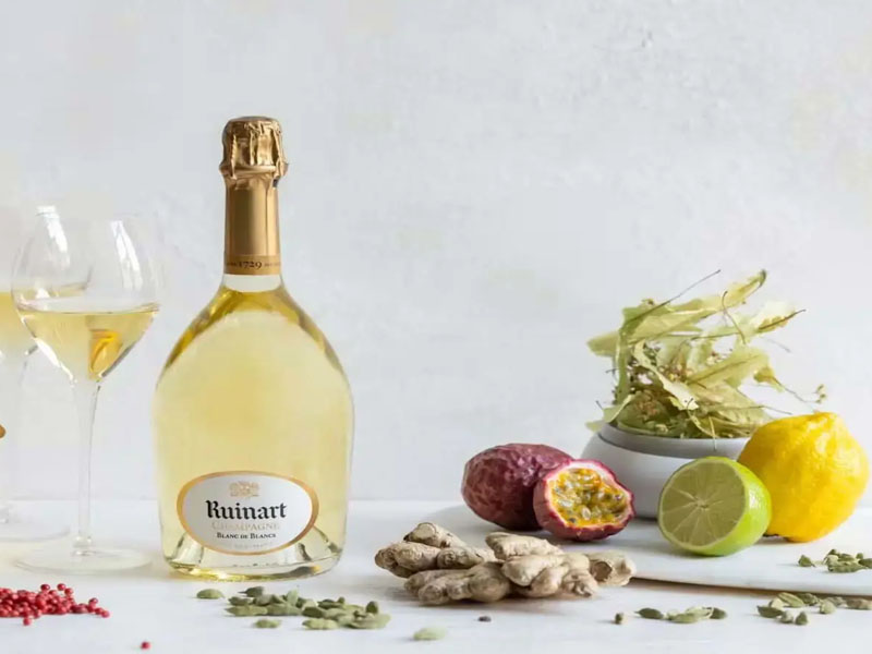 rượu vang champagne ruinart rosé brut