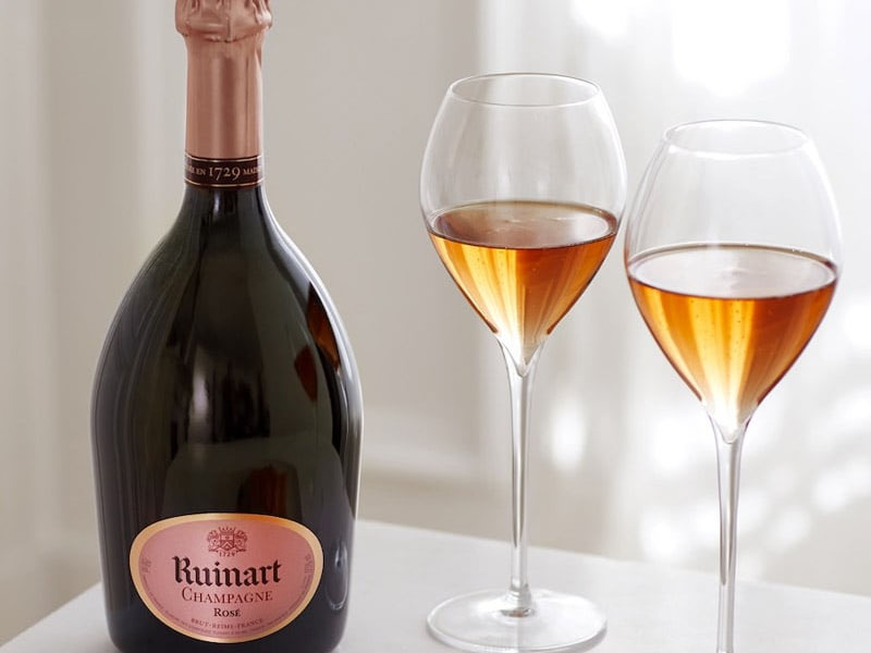rượu vang champagne ruinart rosé brut