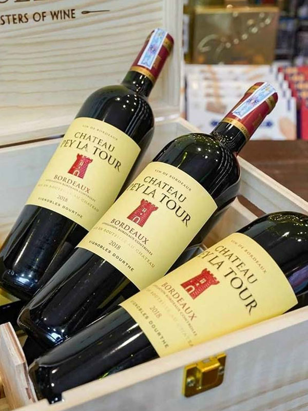 rượu vang château pey la tour bordeaux supérieur