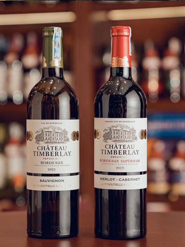 rượu vang château timberlay rouge bordeaux
