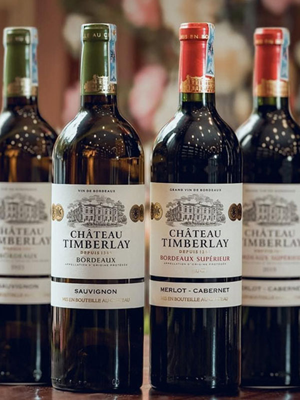 rượu vang château timberlay rouge bordeaux