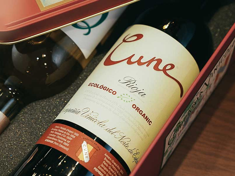 rượu vang cune rioja organic