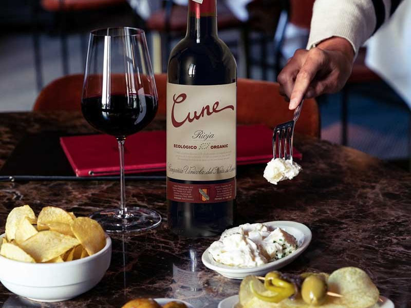 rượu vang cune rioja organic