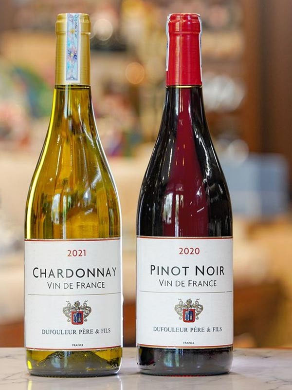 rượu vang dufouleur père & fils chardonnay vin de france