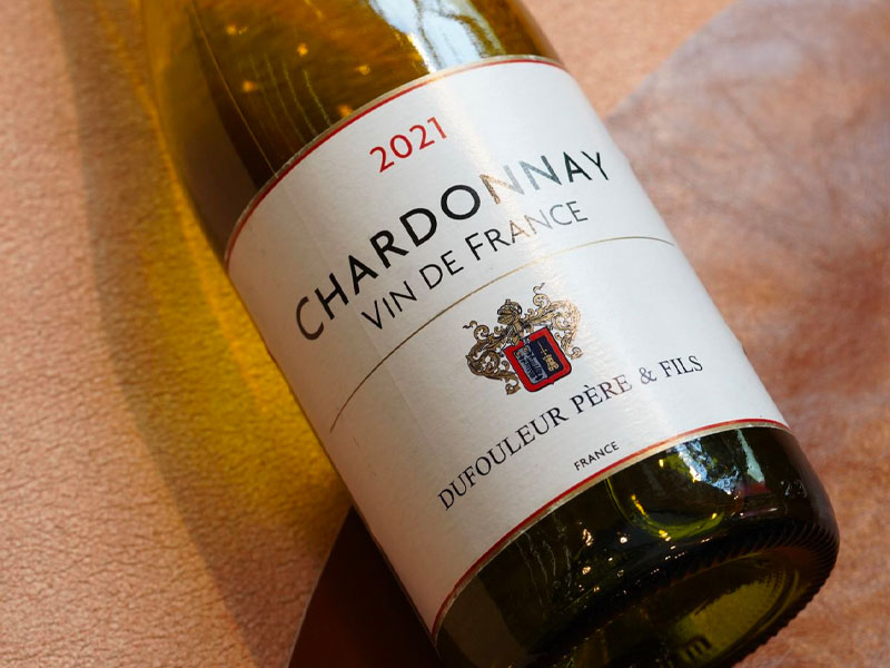 rượu vang dufouleur père & fils chardonnay vin de france