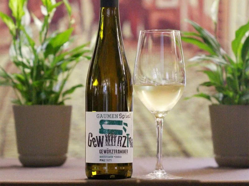 rượu vang gaumenspiel gewurztraminer