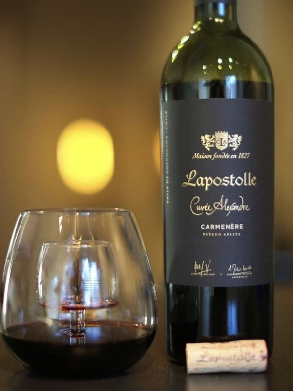 rượu vang lapostolle cuvée alexandre carmenère