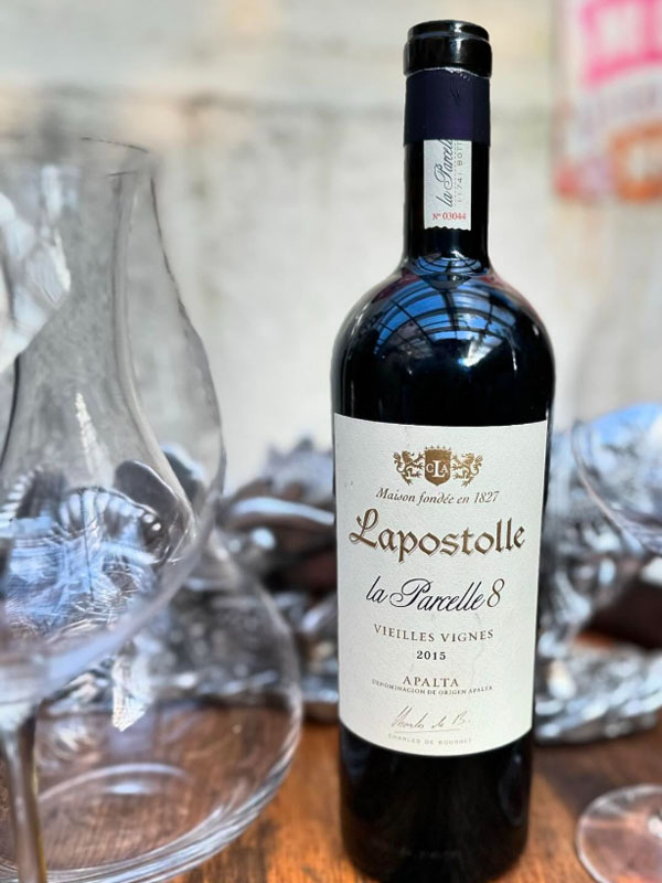 rượu vang lapostolle la parcelle 8 vieilles vignes
