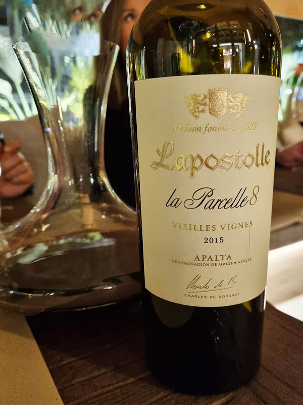 rượu vang lapostolle la parcelle 8 vieilles vignes