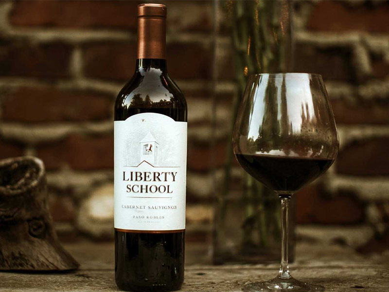 rượu vang liberty school cabernet sauvignon