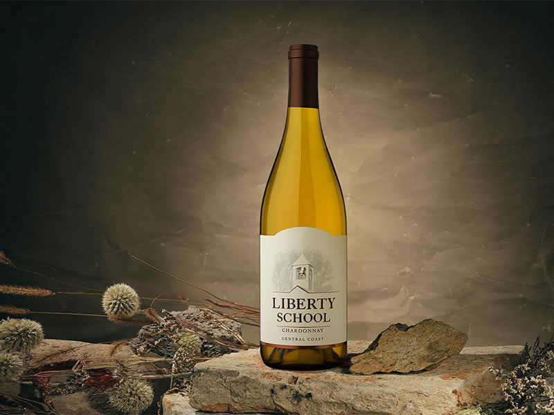 rượu vang liberty school chardonnay