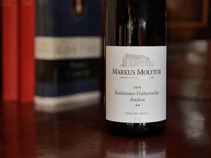 rượu vang markus molitor kinheimer hubertuslay auslese riesling