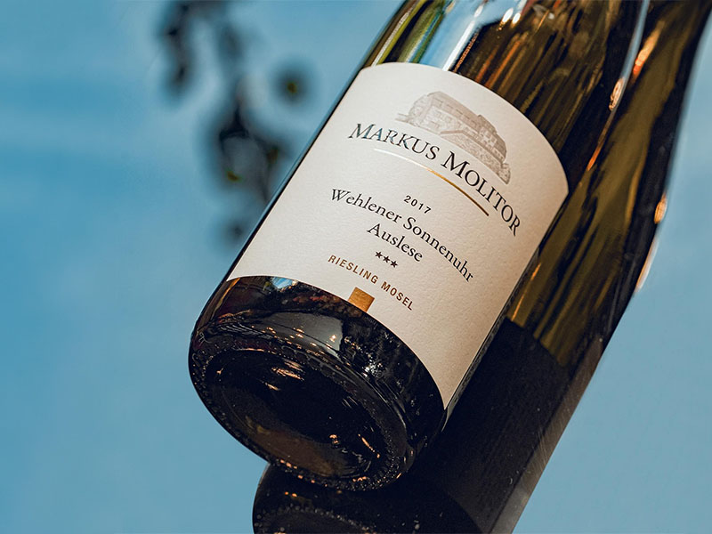 rượu vang markus molitor zeltinger sonnenuhr auslese riesling