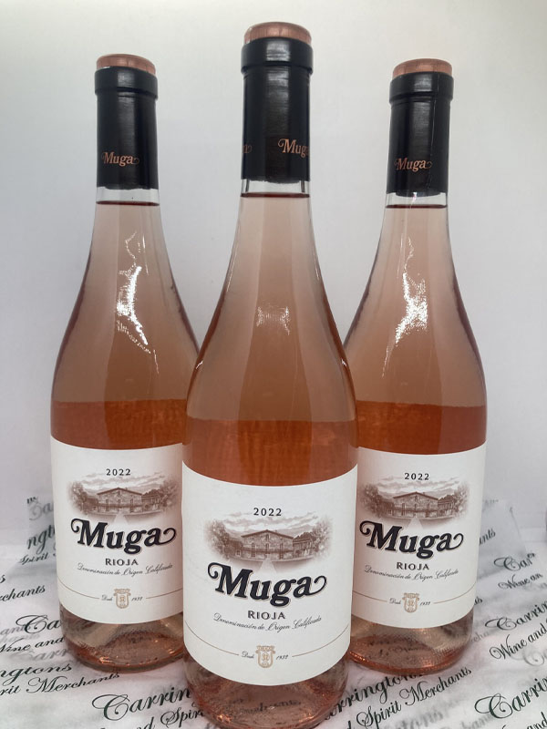 rượu vang muga rosé rioja