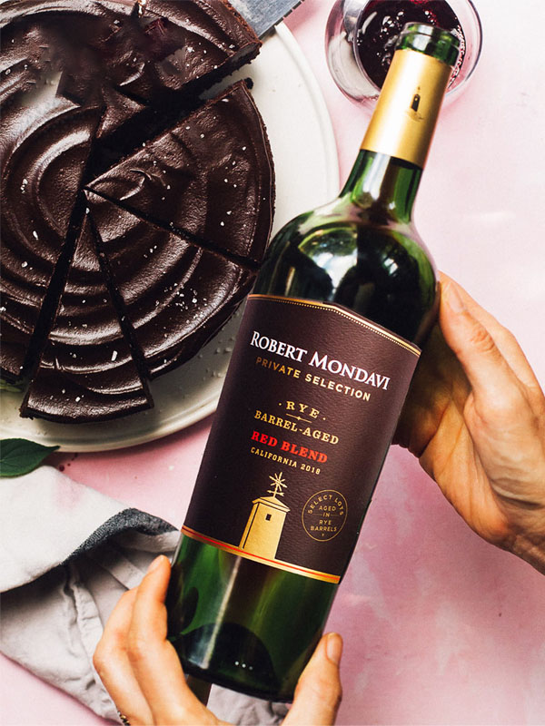 rượu vang robert mondavi private selection rye barrel aged red blend