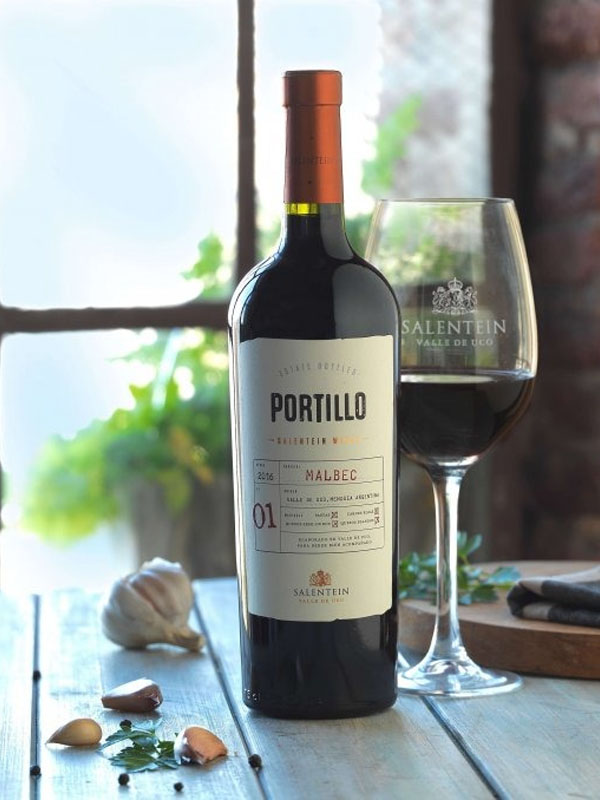 rượu vang salentein portillo malbec