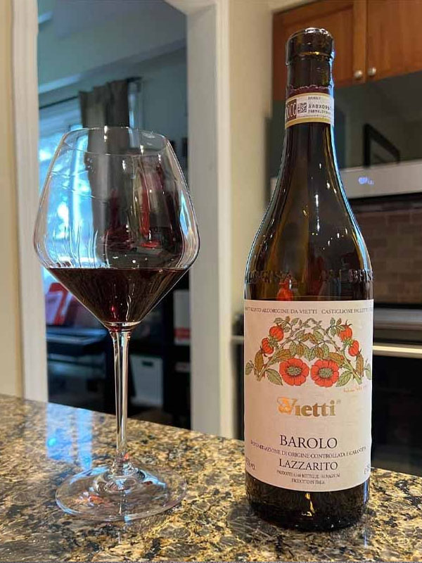 rượu vang vietti barolo lazzarito docg