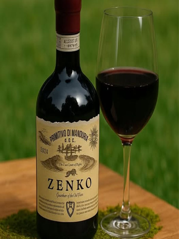 rượu vang zenko primitivo di manduria doc