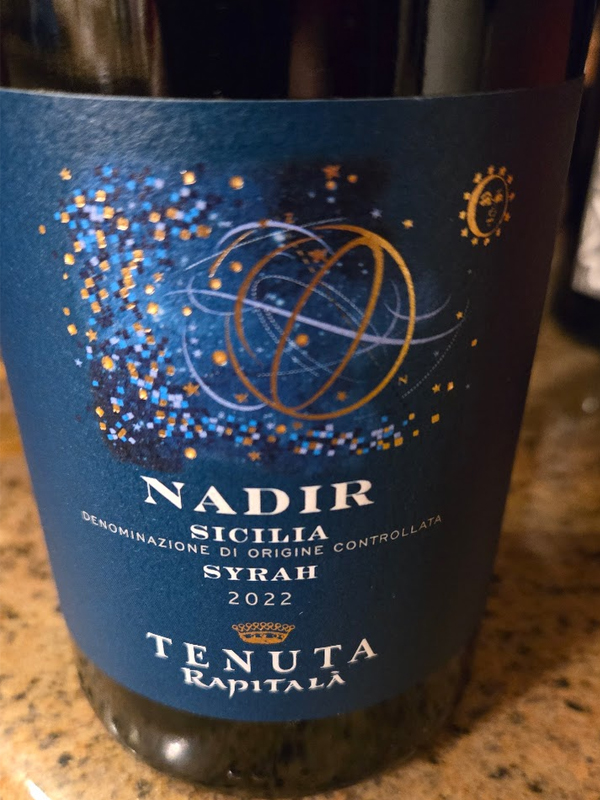 tenuta rapitalà nadir syrah sicilia doc 14% 2021 tenuta rapitalà nadir syrah sicilia doc 14% 2021