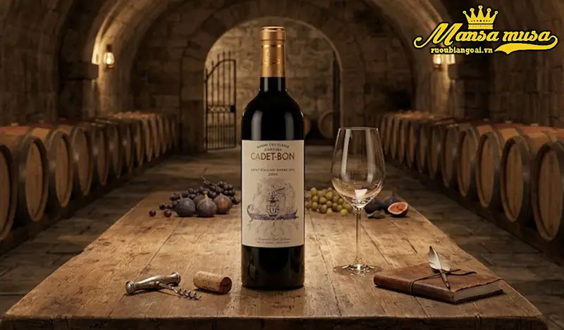 vang pháp château cadet-bon 