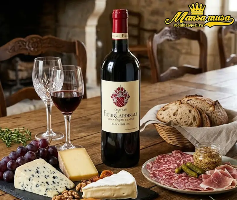 vang pháp château fleur cardinale 2018