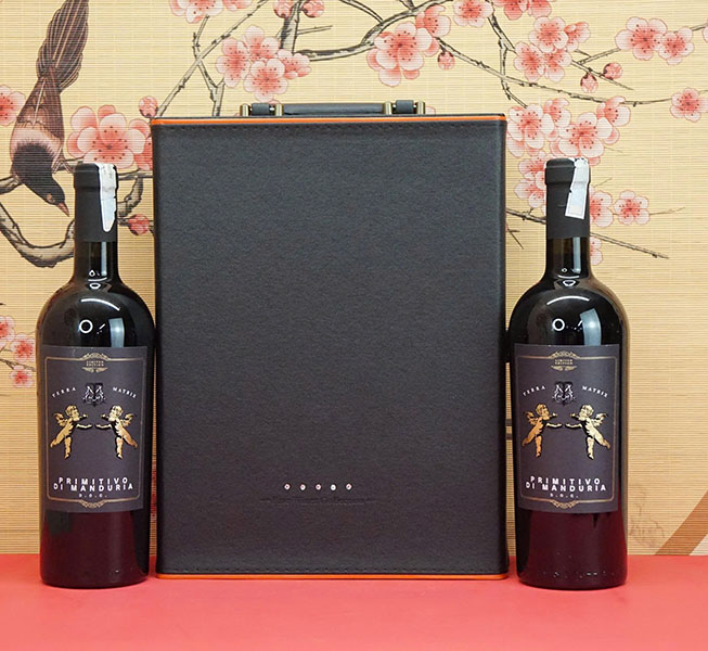 hộp quà tết 2026 rượu vang ý ms070