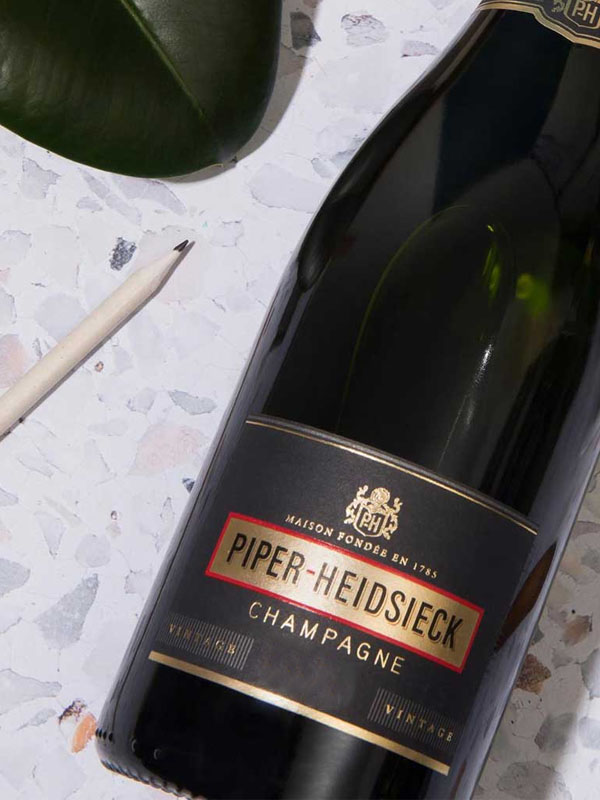 rượu vang champagne piper heidsieck brut vintage