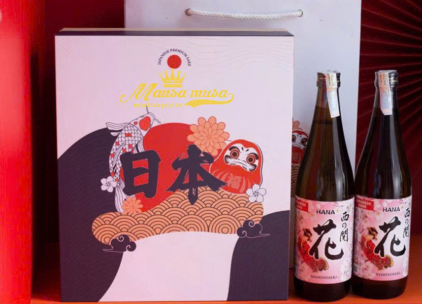 dịch vụ gói quà tết rượu sake theo yêu cầu hà nội uy tín