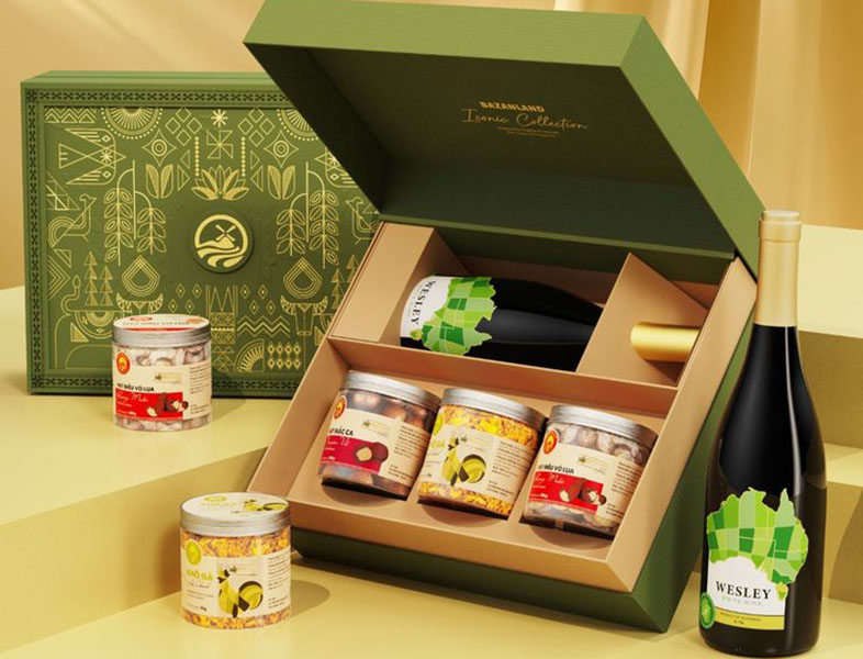 hộp da đựng rượu vang cao cấp khu giảng võ - giá tốt nhất