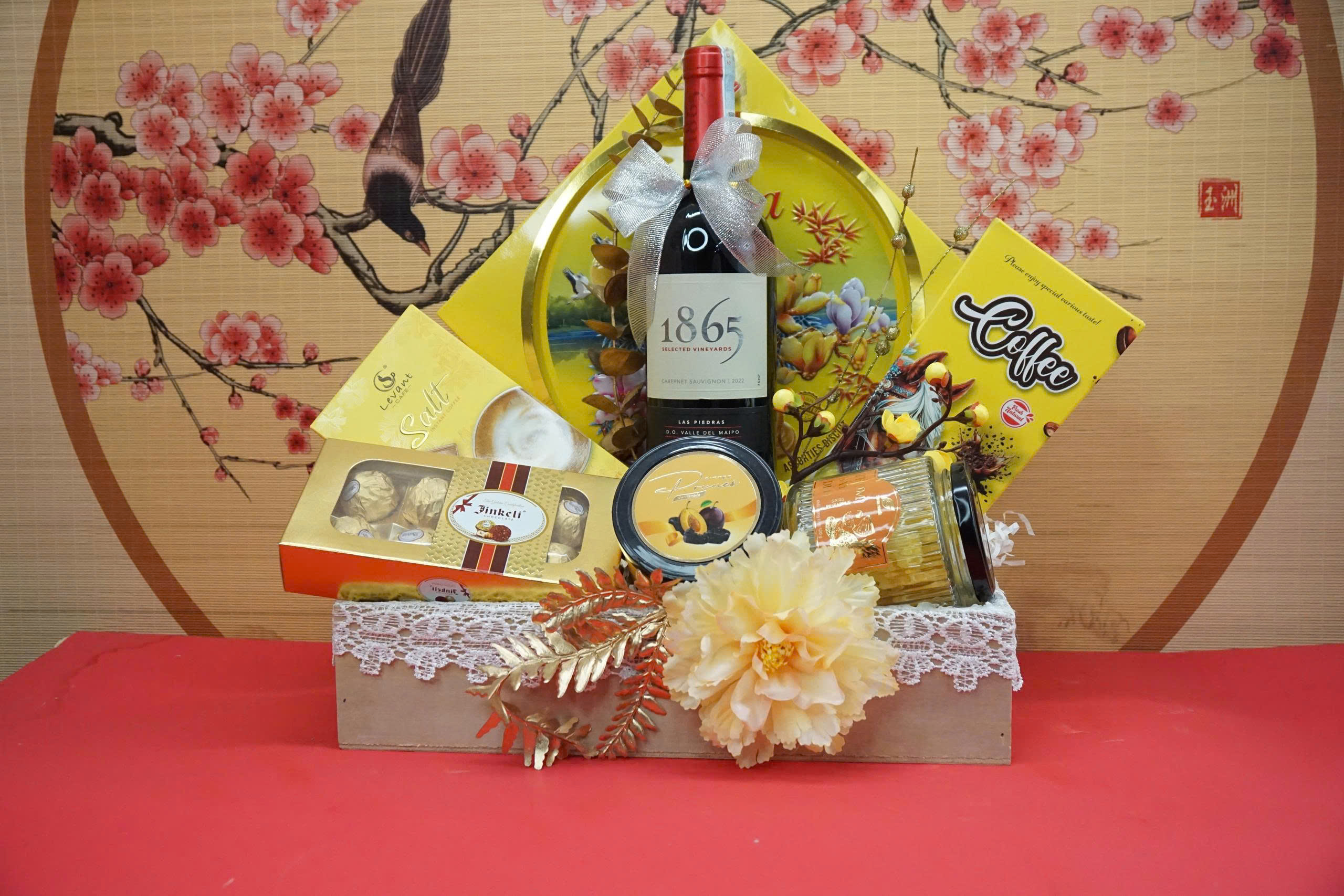 hộp quà tết 2026 – rượu vang chile ms057